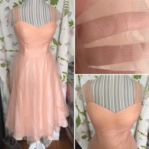 Unique Vintage Princess Peach Dress